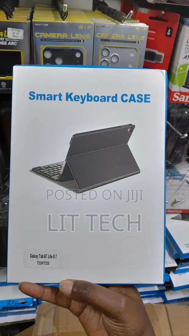 Samsung Galaxy Tab A7 Lite 8.7" Keyboard Case - 1