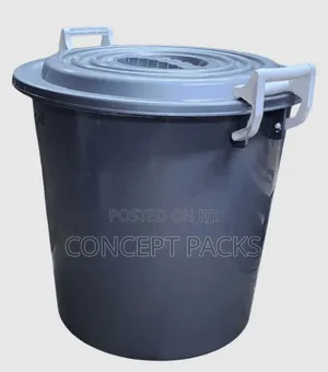 100L Grey Heavy Duty Lockable Bin