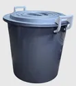 100L Grey Heavy Duty Lockable Bin - 1