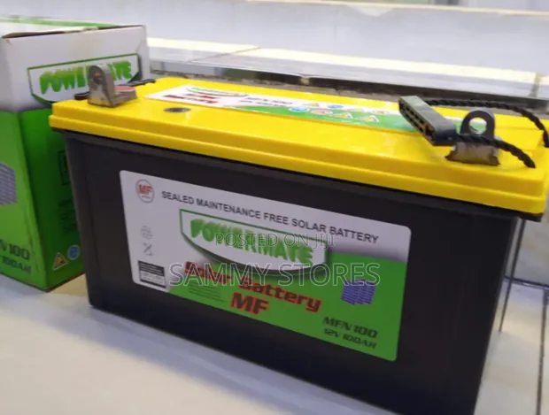 Powermate 100Ah Rechargeable Solar Battery - 1