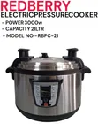 Redberry Electric Pressure Cooker (6L, 17L, 21L, 25L) - 3