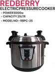 Redberry Electric Pressure Cooker (6L, 17L, 21L, 25L) - 4