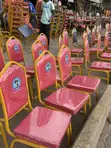Church Conference Chairs with Logo - 1