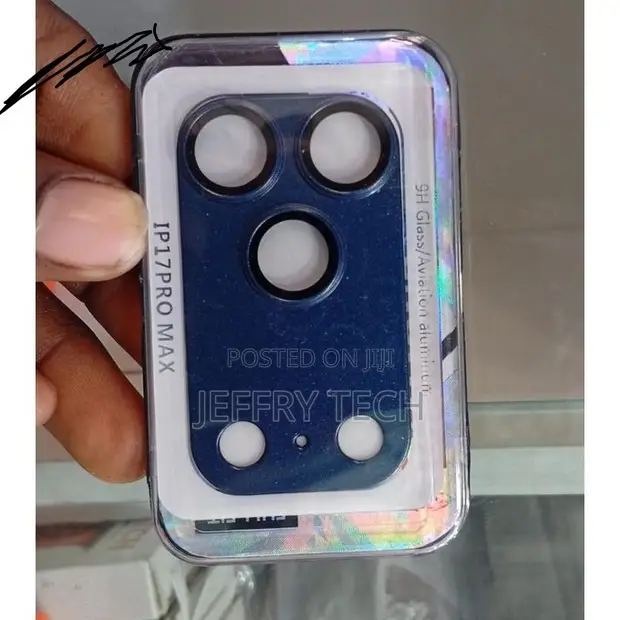 iPhone 17 Pro Max Camera Lens Protector - Aviation Aluminum 9H Glass - 1