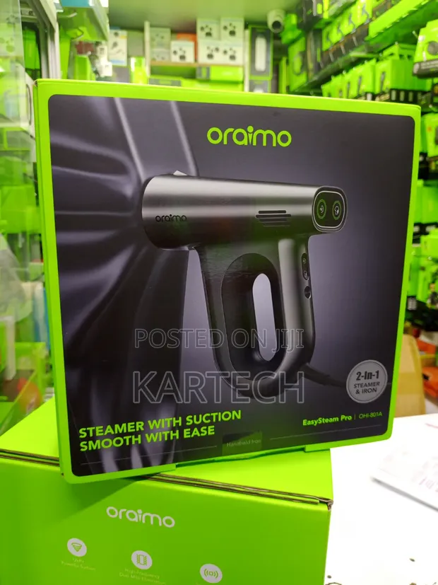 Oraimo EasySteam Pro OHI-801A 1300W Handheld Garment Steamer - 1