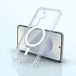 Clear Transparent MagSafe Silicone Case for Samsung Galaxy S24 - 1