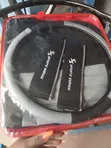 5 Racing Sports Series Car Seat Covers - Grey/Black - 1