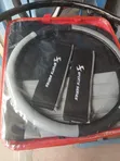 5 Racing Sports Series Car Seat Covers - Grey/Black - 4