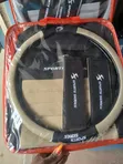 Beige/Black 9 Racing Sports Series Car Seat Covers - 4
