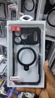 XUNDD Magnetic Holder Case for iPhone 17 Pro Max - Black - 1