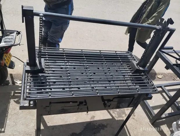 Mild Steel Commercial Nyama Choma Grill - 36 Inch - 1