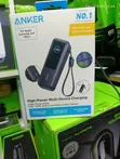 Anker Zolo Power Bank 25,000mAh, 165W, Built-In Cables - 1