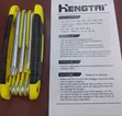 8-Piece Folding Torx Hex Key Set - 4
