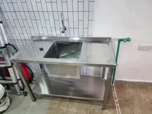 Stainless Steel Commercial Single Sink 1200x550mm