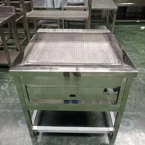Commercial Stainless Steel Gas Griddle 650x600x850mm