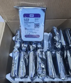 6TB WD Purple Surveillance Hard Drive for DVR/NVR