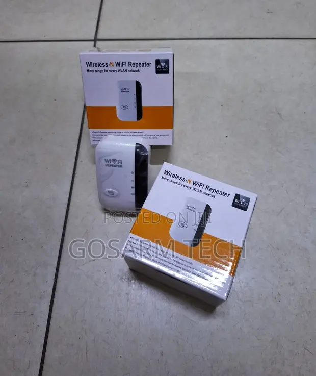 Mobile WiFi Repeater Extender - 300Mbps Long-Range - 1