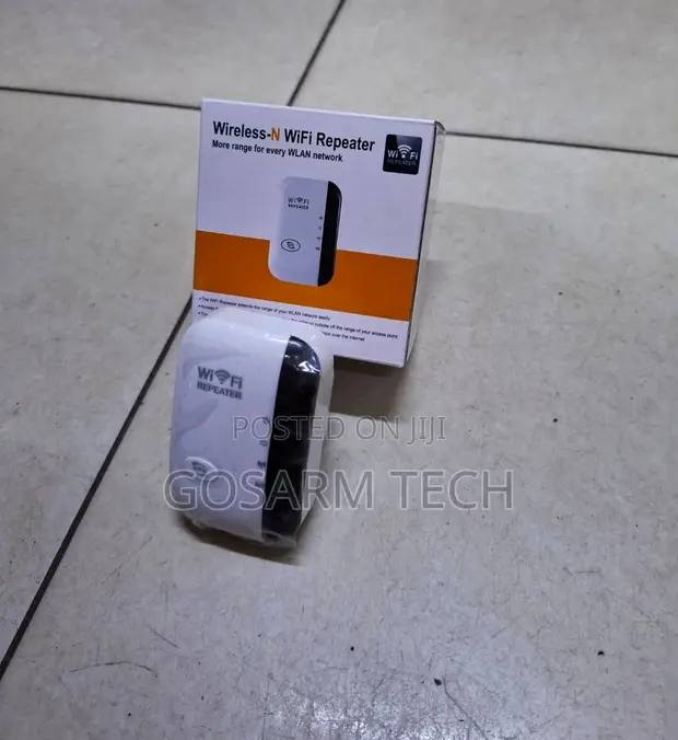 Wireless-N WiFi Repeater - 300Mbps Network Range Extender - 1