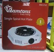 Ramtons RM/250 Single Spiral Hot Plate - 1