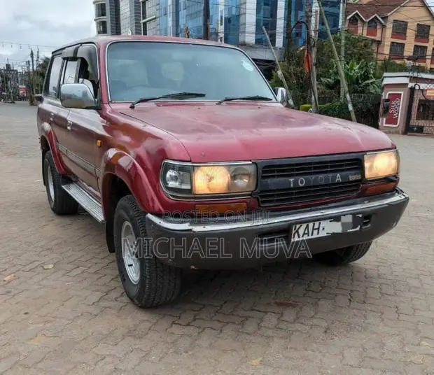 Toyota Land Cruiser Prado 3.0 D 1993 Burgundy - 1