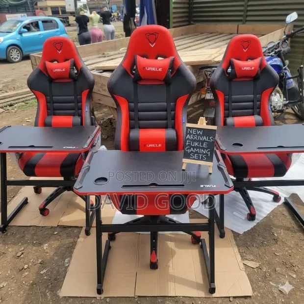 New Boss Office Products Gaming Chair - Red - 1