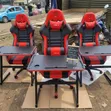 New Boss Office Products Gaming Chair - Red - 1