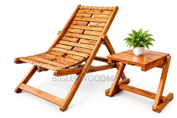 Kingsley Outdoor Lounge Chair & Stools, Kahawa West - 1