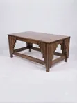 Kingsley Outdoor Lounge Chair & Stools, Kahawa West - 2