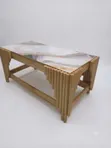 Kingsley Outdoor Lounge Chair & Stools, Kahawa West - 3