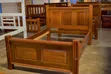 Brown Wooden Bed - Size 5x6 - 1
