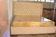 5x6 Chester Cream Bed with Optional Mattress - 2