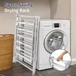 3-Layer Stainless Steel Clothes Rack - 3