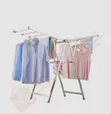 3-Layer Stainless Steel Clothes Rack - 4