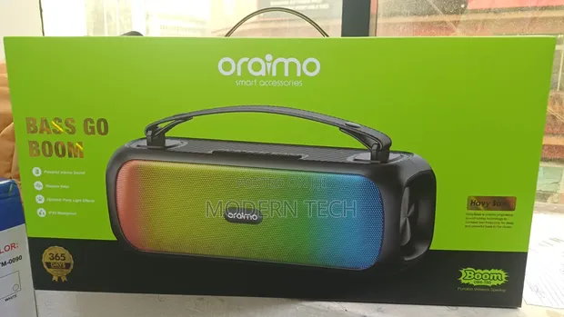 Oraimo Boom 30W Heavy Bass Wireless Speaker - IPX5 Waterproof - 1