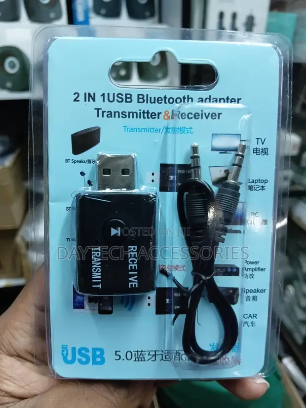 USB Bluetooth 2-in-1 Transmitter & Receiver - 1