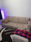 4 Seater Couch - Brown - 4