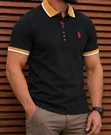 Men's Short Sleeve Cotton Polo Shirts - 4