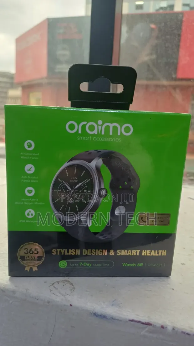 Oraimo Watch 6R Bluetooth Calling Smartwatch - IP68 - 1
