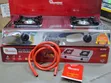 Ramtons 2-Burner Stainless Steel Gas Cooker - 2
