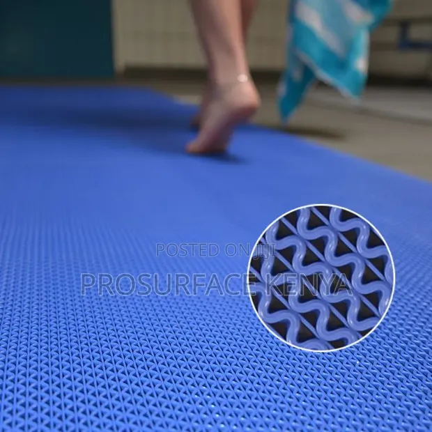 Waterproof Bathroom Floor Mat | PVC Anti-Slip Mat 1.2m - 1