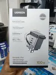 Ugreen 100W GaN Fast Charger with Retractable USB-C Cable (X616) - 5