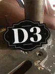 Custom Perspex Door Labels - 1