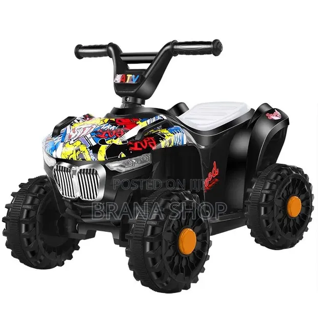 Kids Electric Quad Bike - Graffiti Style - 1