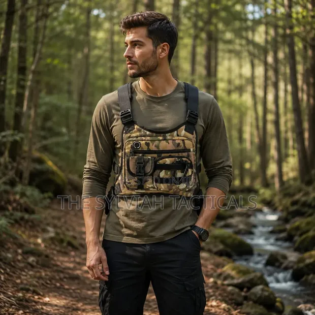 Outdoor Tactical Hiking Chest Bag - 1