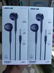 Green Lion 3.5mm Stereo Earphones with Microphone - 3