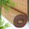 Natural Bamboo Window Shades - Woven Wood Sun Filter Roll Up Blinds - 1