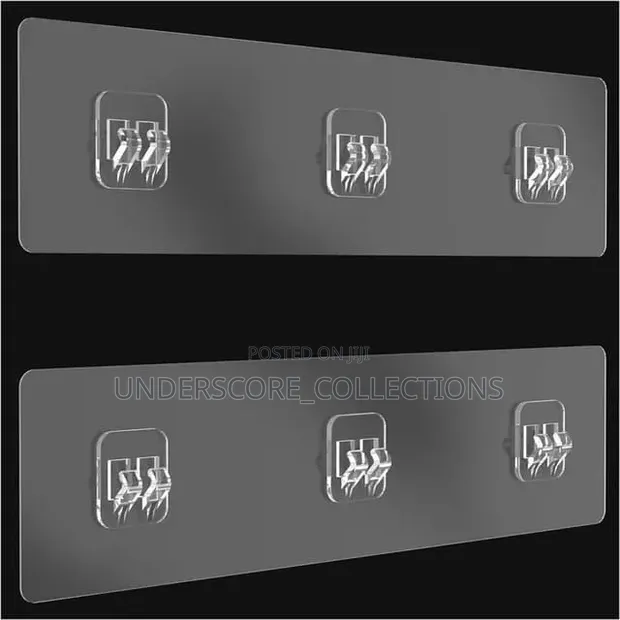2pcs Adhesive Shower Caddy Replacement Stickers - 1