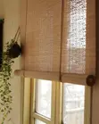 Wooden Bamboo Window Blinds - Decorative Sun Shade - 1