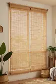 Wooden Bamboo Window Blinds - Decorative Sun Shade - 2