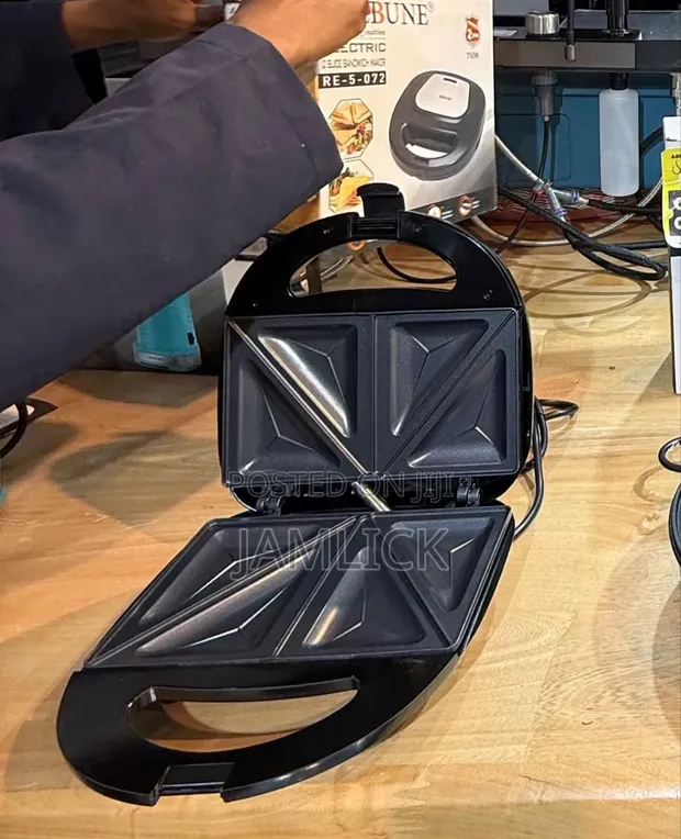 Rebune 2-Slice Sandwich Maker - 1